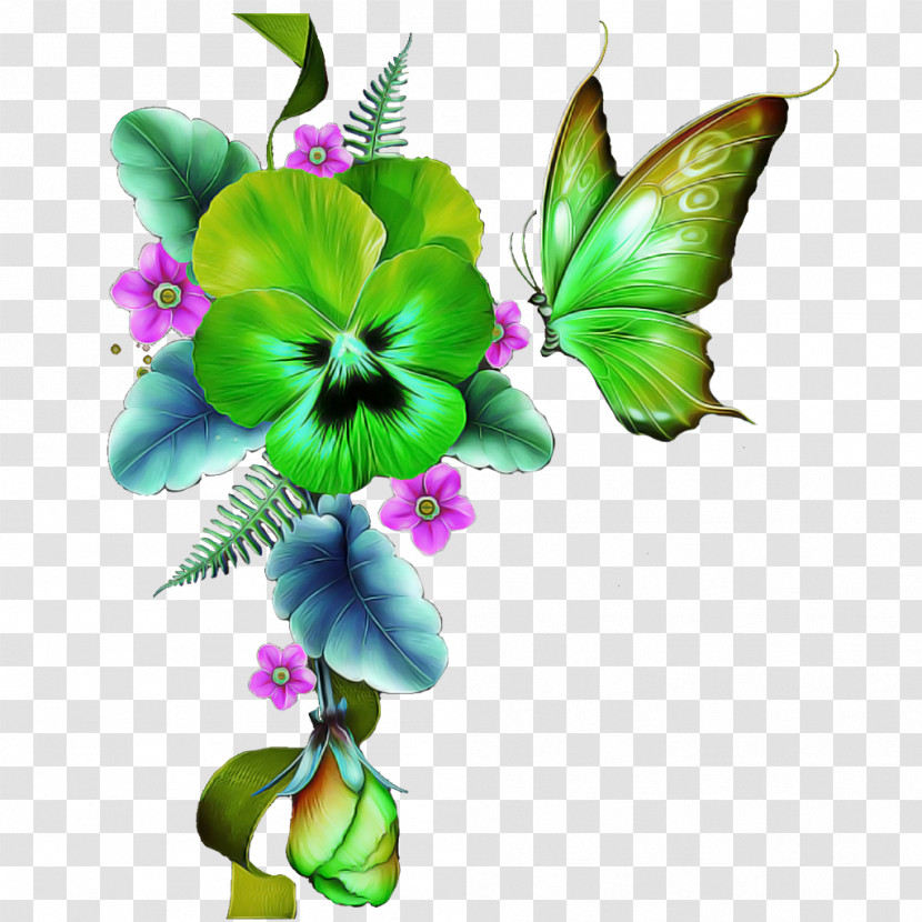 Butterfly Insect Moths And Butterflies Flower Plant Transparent PNG