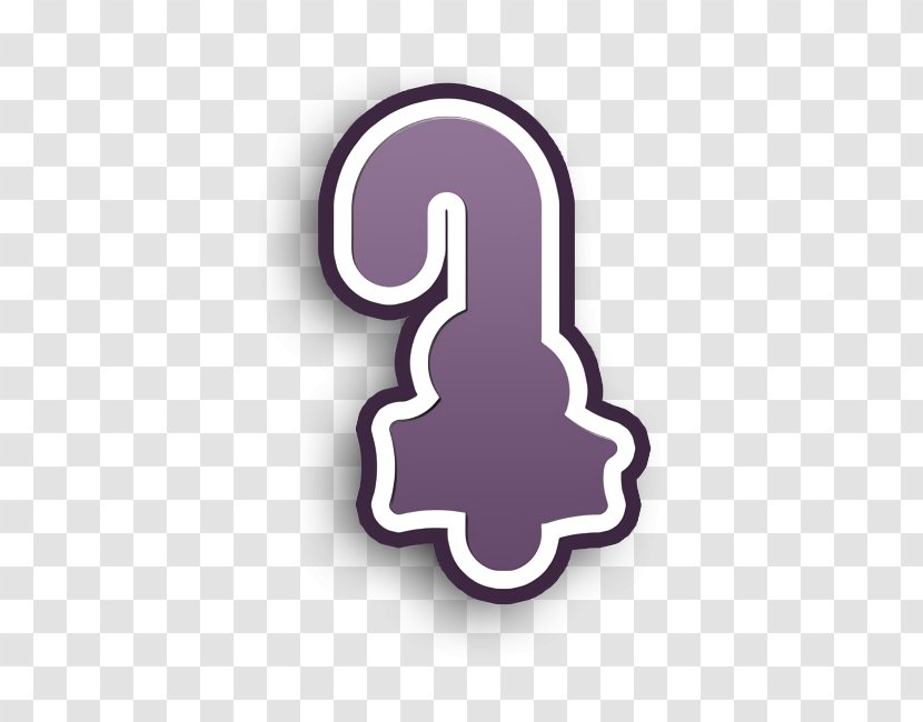 Candy Icon Christmas Mistletoe - Violet - Symbol Material Property Transparent PNG