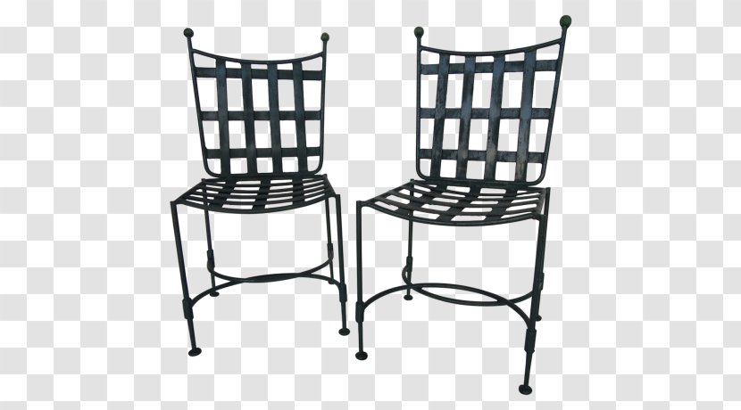 Table Garden Furniture Chair - Cast Iron Transparent PNG