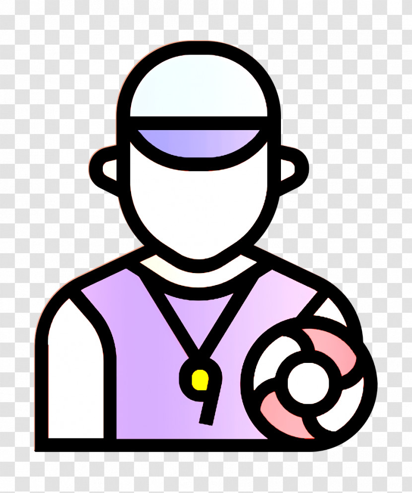 Jobs And Occupations Icon Lifeguard Icon Transparent PNG