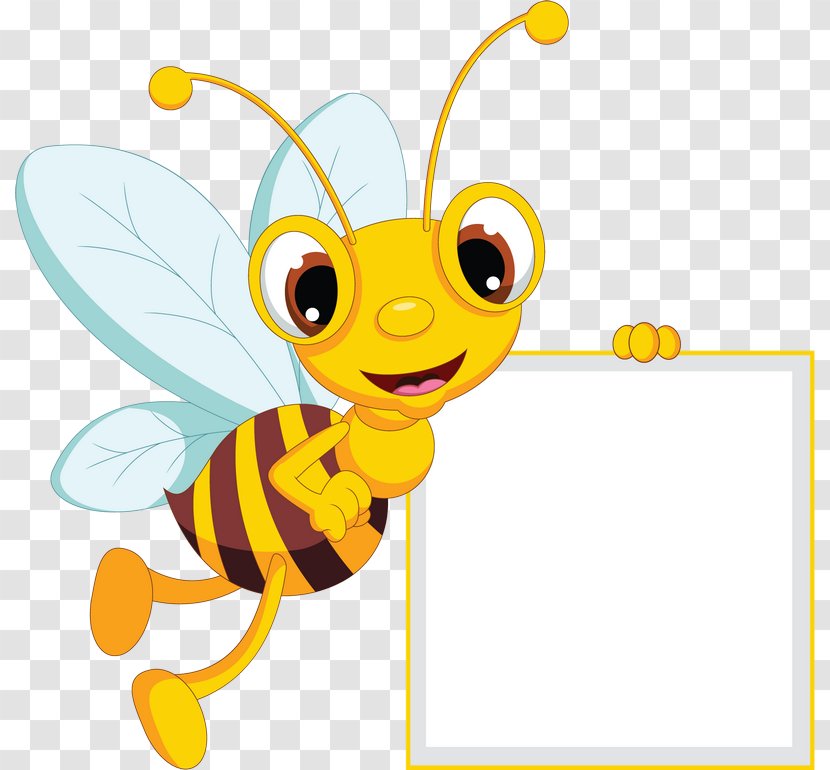 Western Honey Bee Beehive Clip Art - Honeycomb Transparent PNG