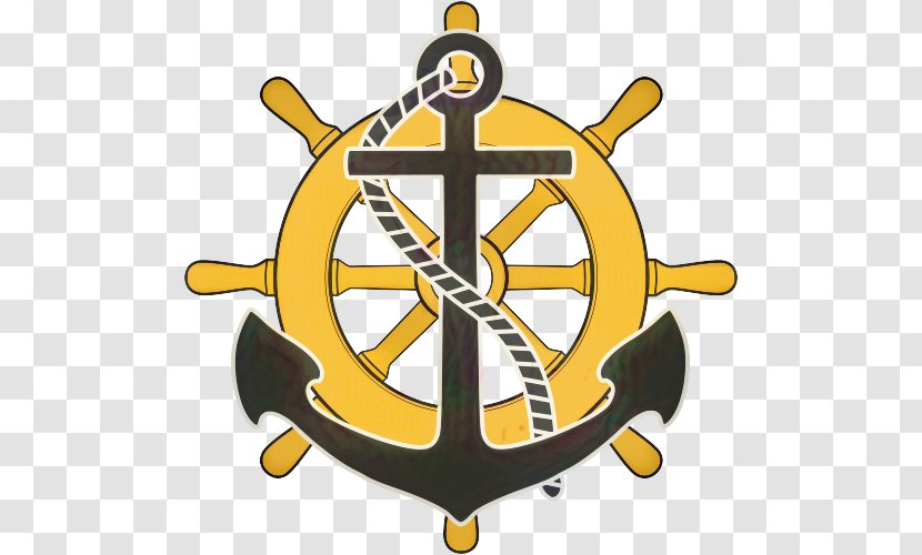 Ship Steering Wheel Background - Emblem - Symbol Transparent PNG