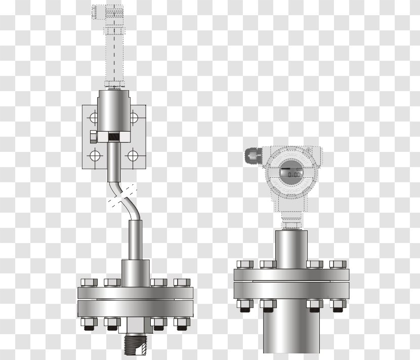 Pressure Sensor Diaphragm Seal Remote Controls - Temperature Transmitter Clamp Transparent PNG