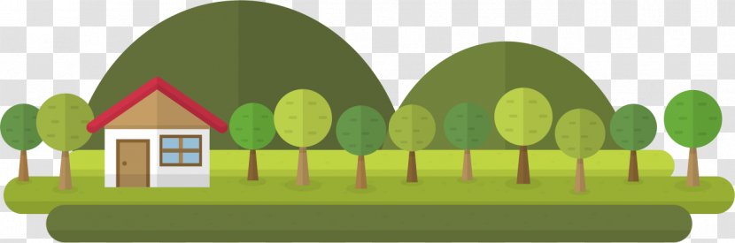 Tree - Apartment - Flat Forest Transparent PNG