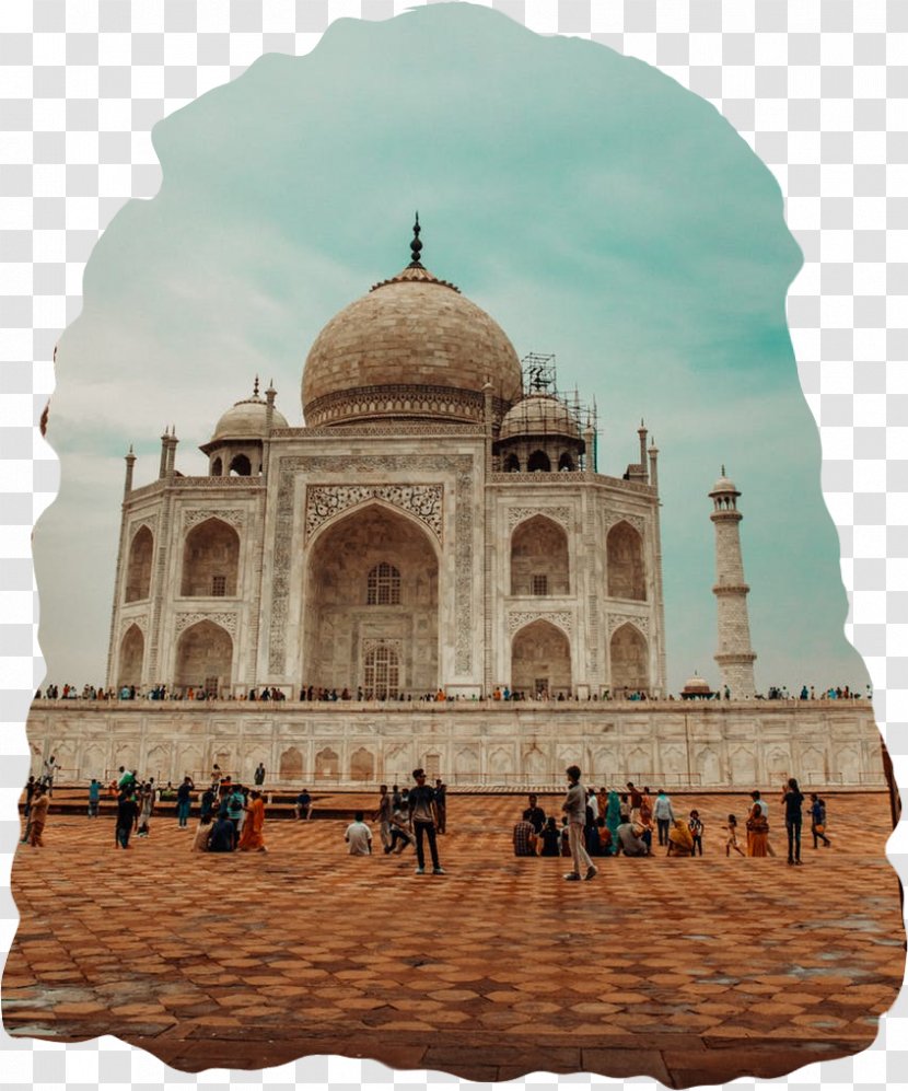 Taj Mahal Wonders Of The World Mosque Mausoleum Heritage Site - Architecture Transparent PNG
