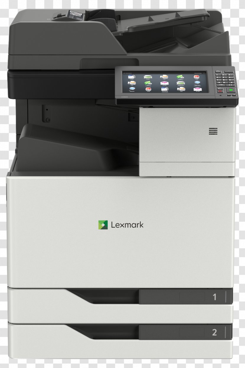Lexmark Multi-function Printer Photocopier Printing - Electronic Device Transparent PNG