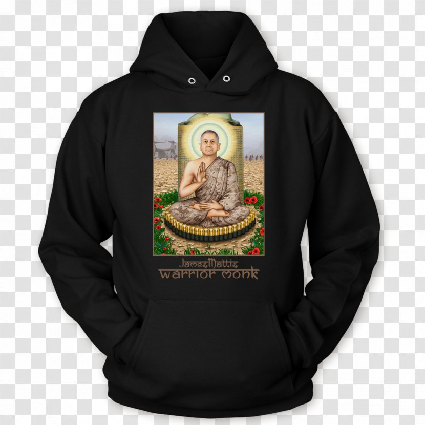 Hoodie Stankonia Polar Fleece Pill Unisex - Cartoon - Monk Transparent PNG