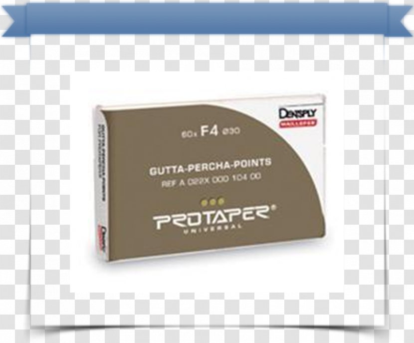 Formula Two Gutta-percha 1 Three Dentsply Sirona - Box - Pro Taper Transparent PNG