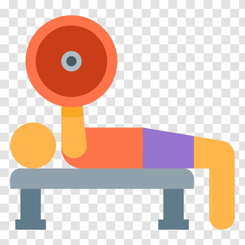 Bench Press Weight Training Exercise - Symbol - Gesture Transparent PNG