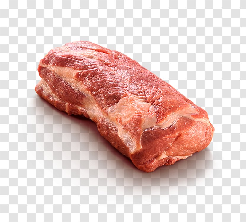 Sirloin Steak Pork Meat Venison Beef Clod - Silhouette - Ham Transparent PNG