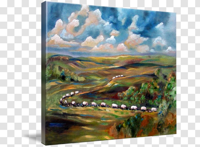 Oil Painting Art Acrylic Paint - Landscape Transparent PNG