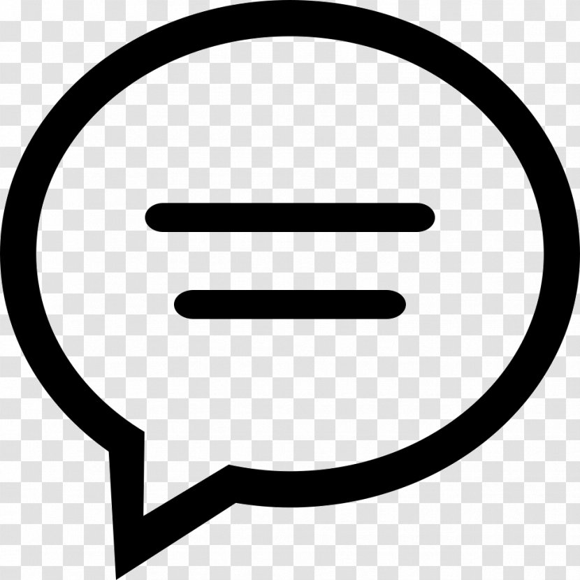 Online Chat Symbol Conversation Web - Area - Speaking Transparent PNG