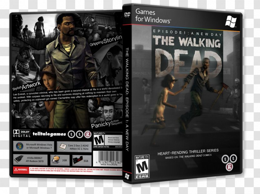 The Walking Dead: A New Frontier Season Two Clementine Dead Realm - Video Game Software Transparent PNG