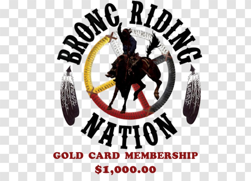 Logo Bronc Riding Font Brand Nation - Ktv Membership Card Transparent PNG