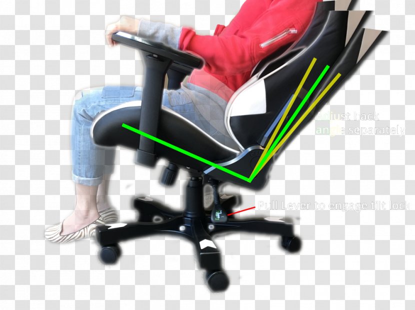 Office & Desk Chairs Gaming Chair Human Factors And Ergonomics Transparent PNG