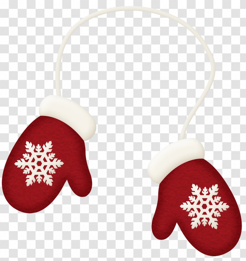 Christmas Ornament Gift Clip Art - Audio - Gloves Clipart Transparent PNG