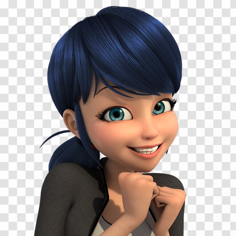 Miraculous: Tales Of Ladybug & Cat Noir Marinette Dupain-Cheng Adrien Agreste Alya Césaire - Forehead - Drawing Transparent PNG