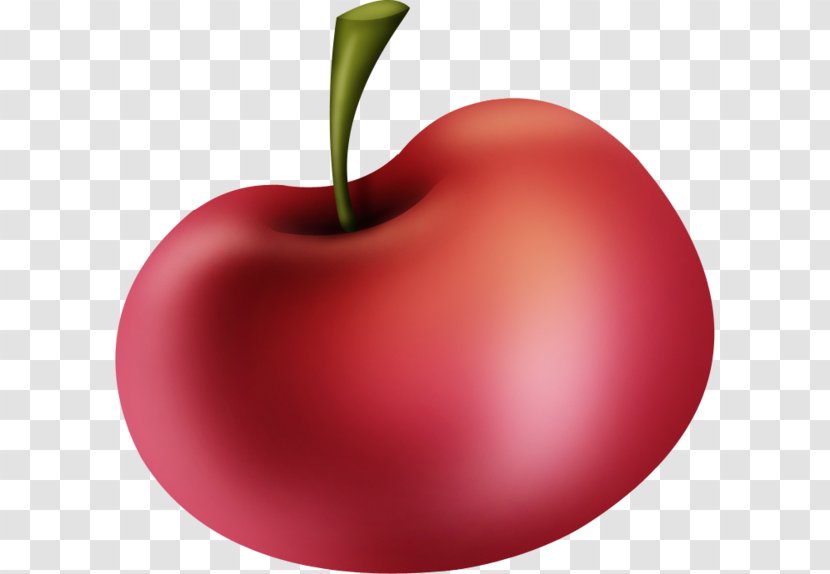 Apple Cherry Fruit Food Legume - Red - An Transparent PNG