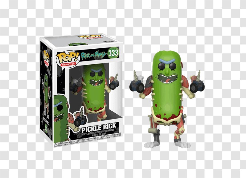 Rick Sanchez Pickle Funko Morty Smith Collectable Transparent PNG