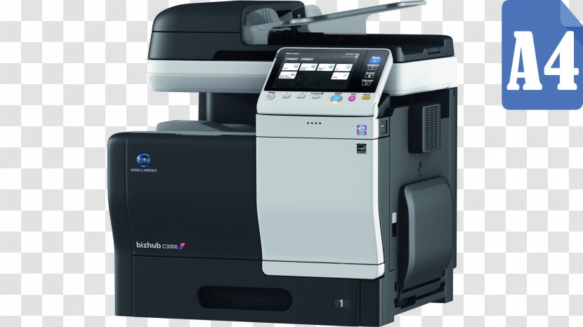 Konica Minolta Multi-function Printer Photocopier - Output Device Transparent PNG