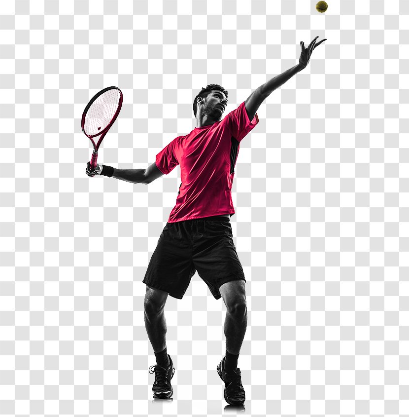 Racket Tennis Serve Stock Photography Forehand - Shoulder Transparent PNG