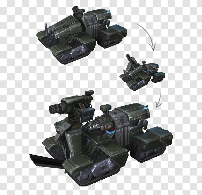 Gun Turret Vehicle Machine - Garfield Survival Of Fattest Transparent PNG