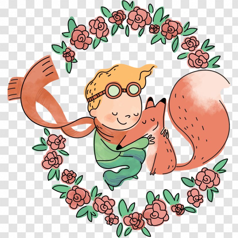 Child The Little Prince Sticker Room Mural - Frame Transparent PNG