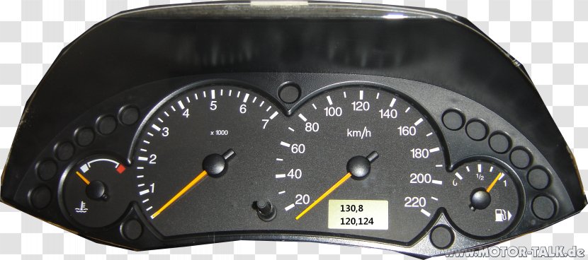 Motor Vehicle Speedometers Car Ford Company 2018 Focus Sedan - Odometer Transparent PNG