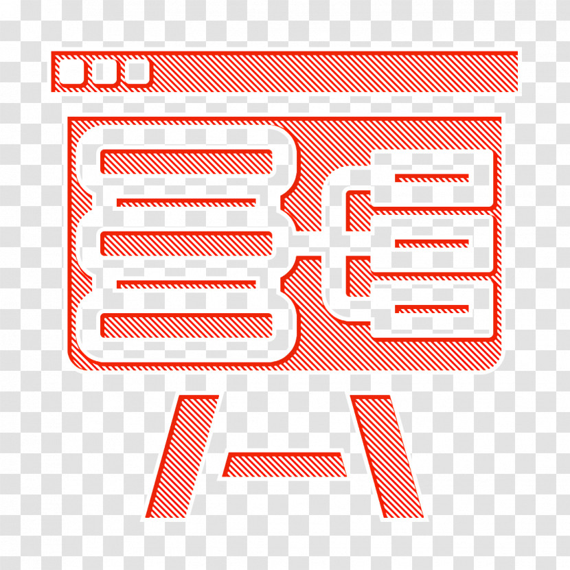 Database Management Icon Presentation Icon Board Icon Transparent PNG