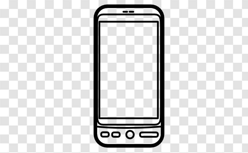 Smartphone Telephone IPhone Clip Art - Mobile Phone Transparent PNG
