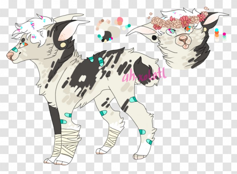 Canidae Cattle Dog Horse Mammal - Watercolor Transparent PNG