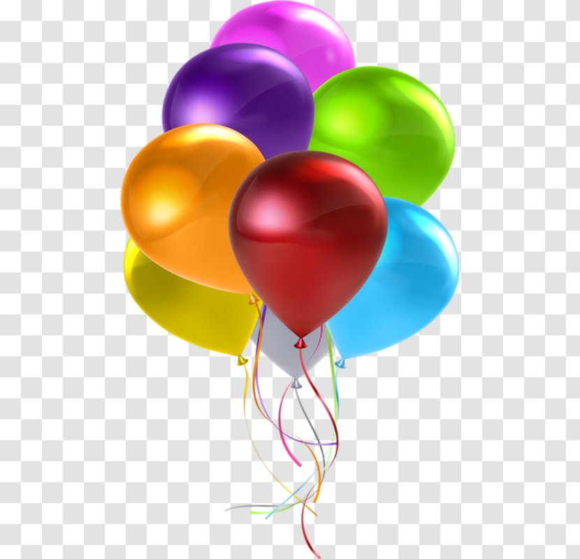 Mylar Balloon Birthday Toy Clip Art - Greeting Note Cards Transparent PNG