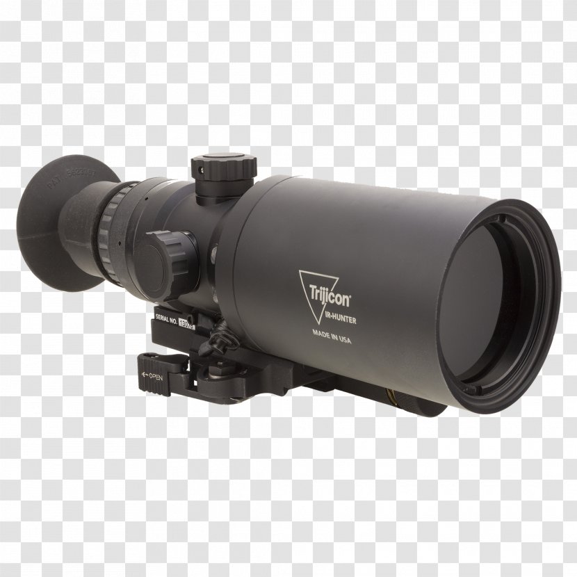 Thermal Weapon Sight Trijicon Firearm Telescopic - Flower - Optics Transparent PNG