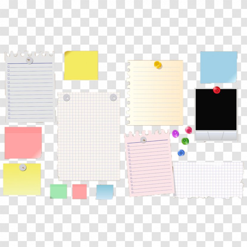 Paper Notebook Stationery - Cartoon - Notes Transparent PNG