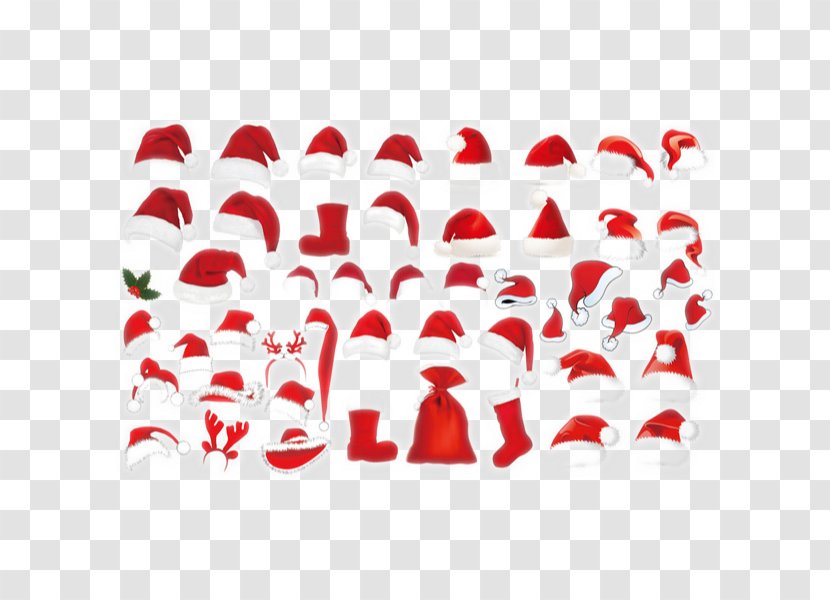 Santa Claus Christmas Hat - Atlas Transparent PNG