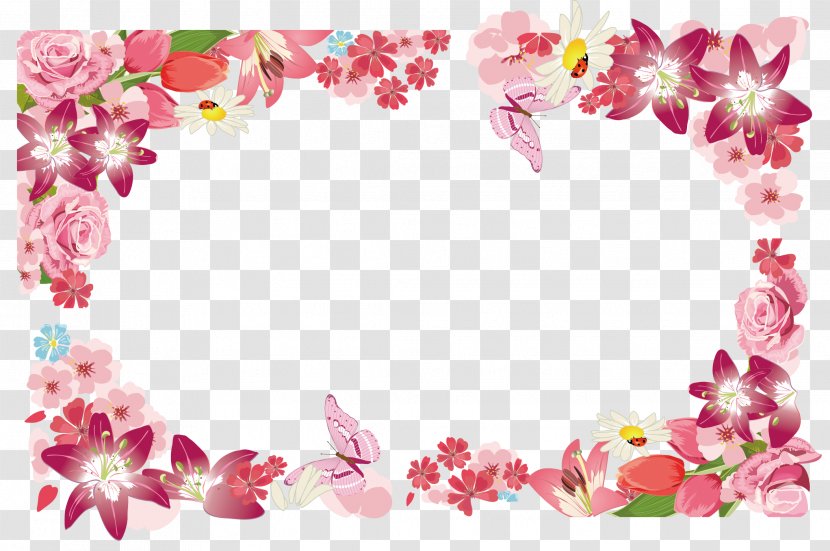 Beach Rose Flower - Cherry Blossom - Pattern Shading Transparent PNG