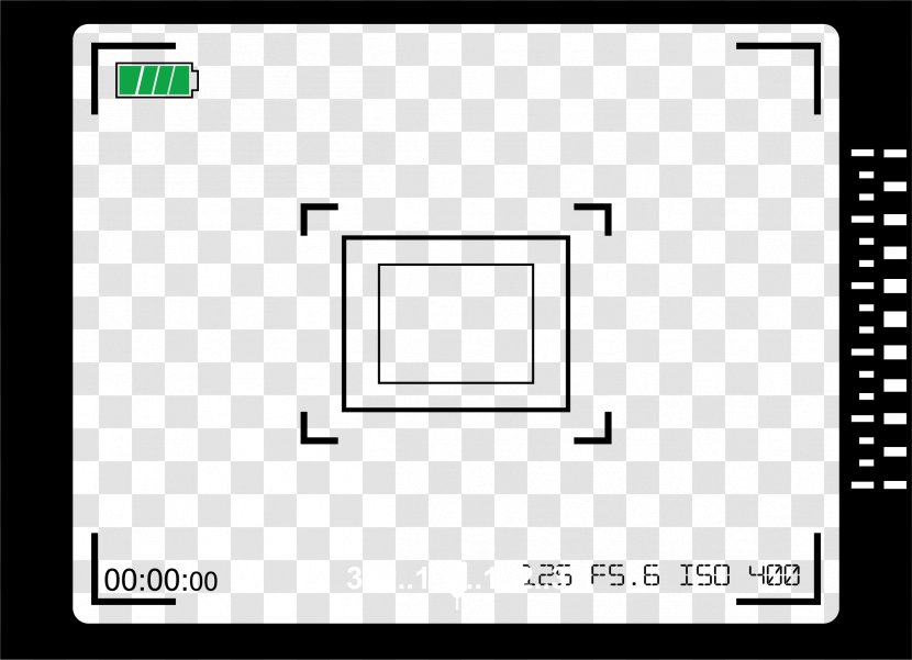 Video Camera Film Frame - Games - Viewfinder For Digital Transparent PNG