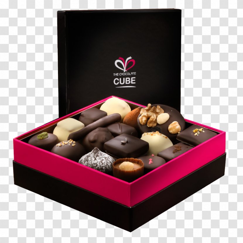 Praline Chocolate Truffle Petit Four Box Transparent PNG