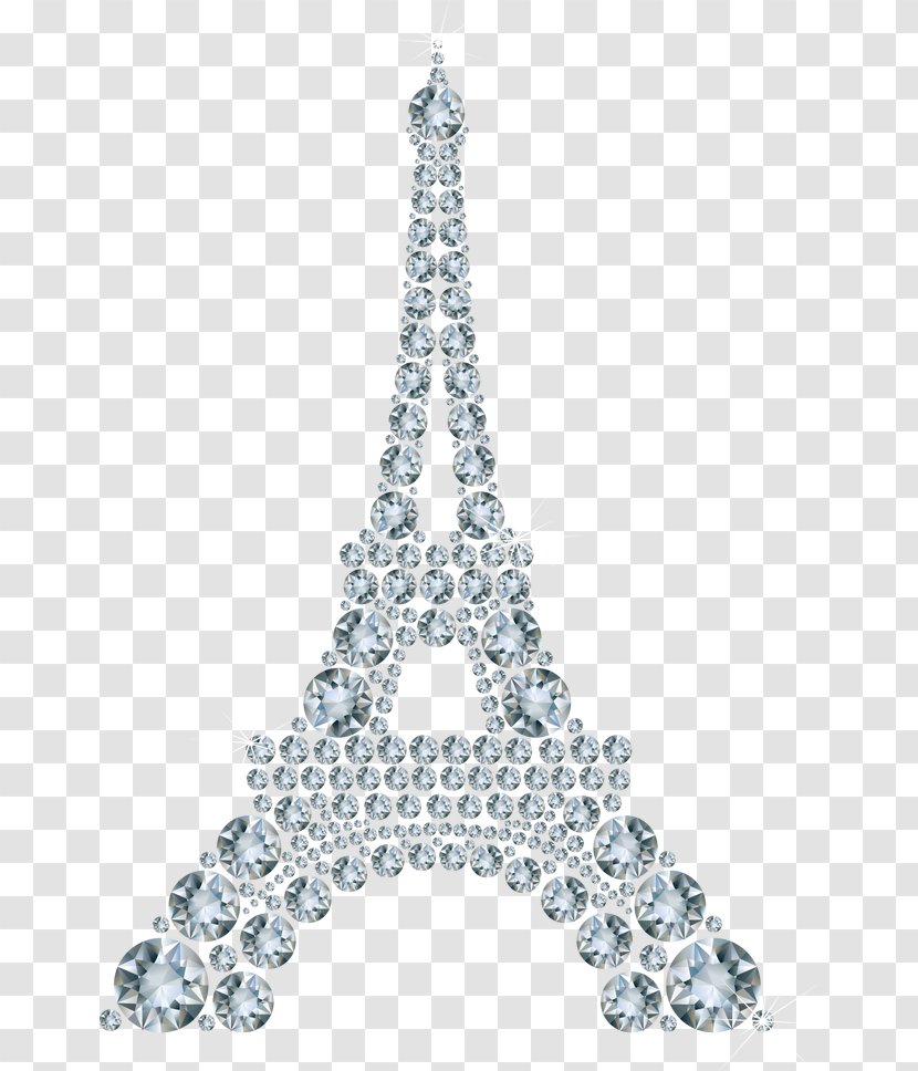 Eiffel Tower Diamond - Paris - Exquisite Transparent PNG