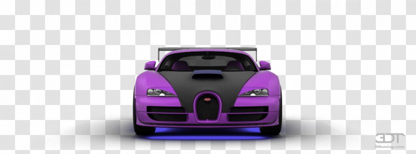 Sports Car Automotive Design Model - Mode Of Transport - 2010 Bugatti Veyron Transparent PNG