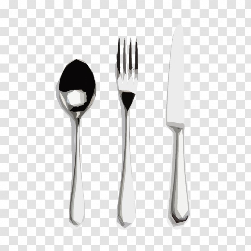 Knife Table Fork Spoon Cutlery - Kitchen Transparent PNG