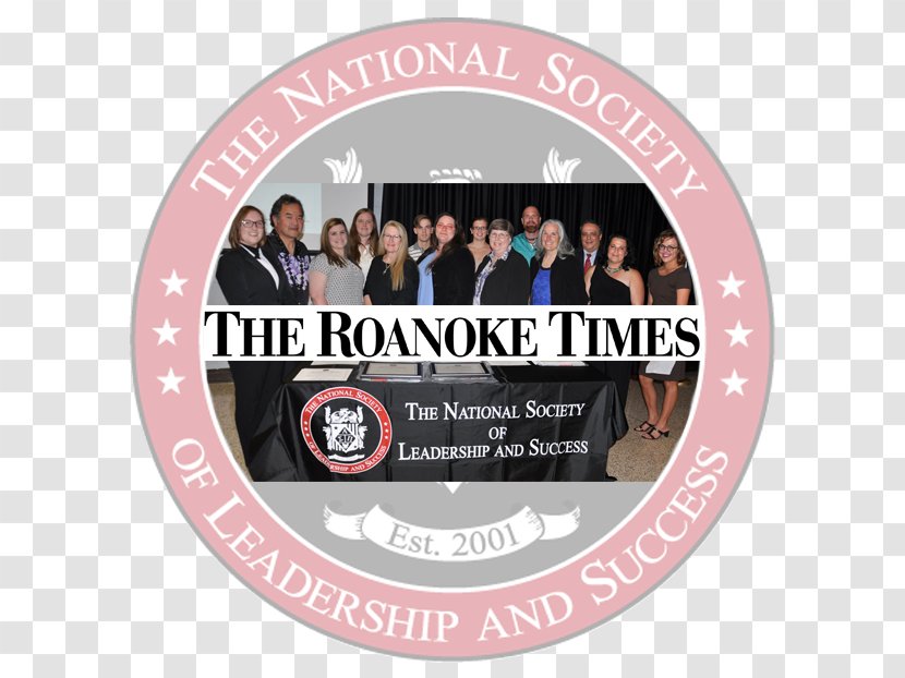 The National Society Of Leadership And Success Font - Label Transparent PNG