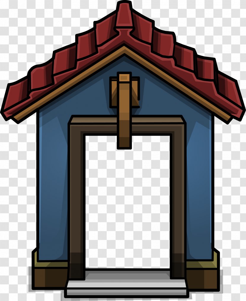 Club Penguin Window Door Sprite Building - Wiki - Home Transparent PNG