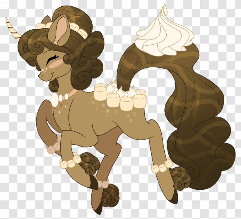 Pony Horse Cat Cartoon Mammal Transparent PNG