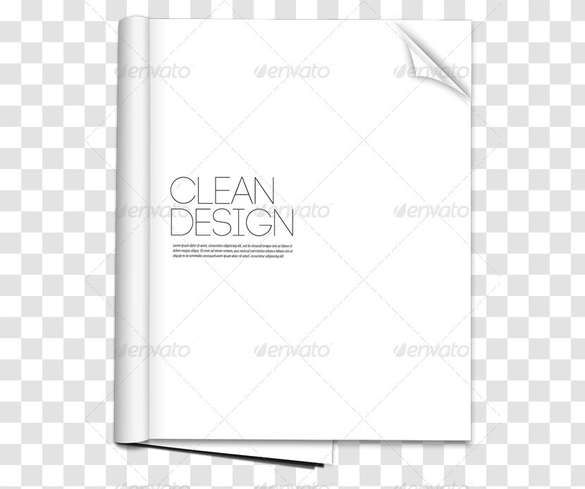 Paper White Brand - Mock Up Transparent PNG