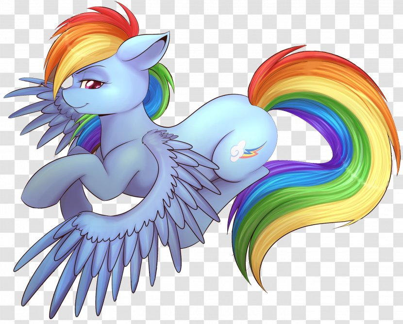 Horse Bird Pony Vertebrate - Tail - Pegasus Transparent PNG