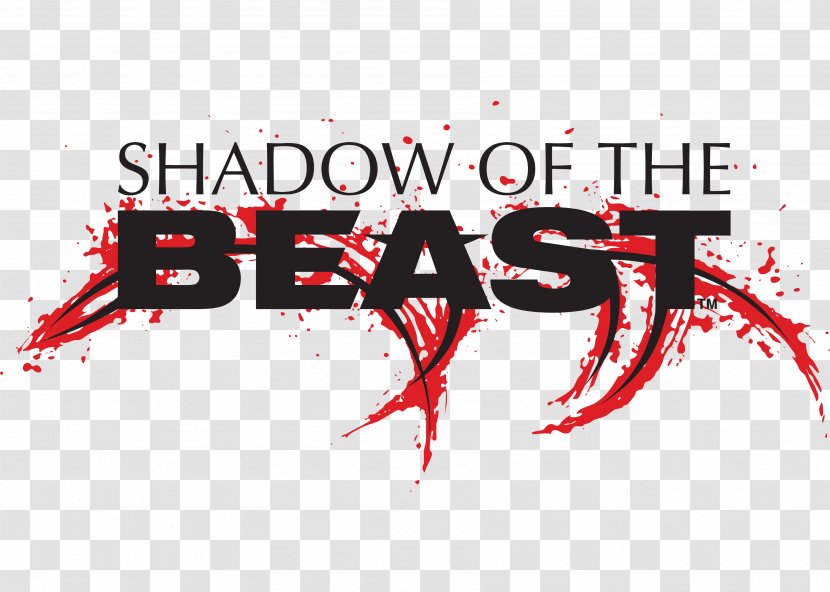 Shadow Of The Beast Logo Brand Blood Font - Computer - Heavy Spectrum Entertainment Labs Transparent PNG