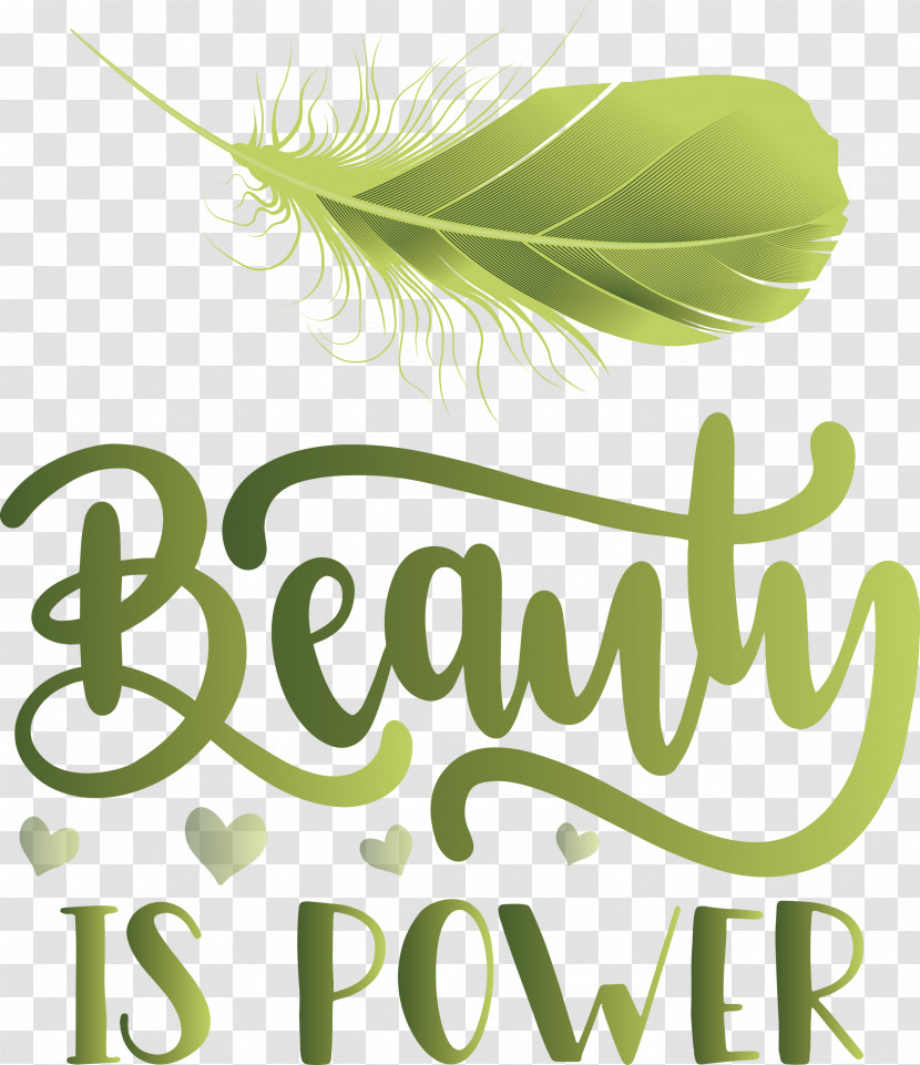 Beauty Is Power Fashion Transparent PNG