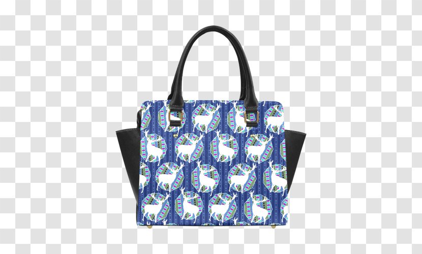 Tote Bag Birthday Diaper Bags Gift Graphic Design - Cobalt Blue - Geometric Deer Transparent PNG
