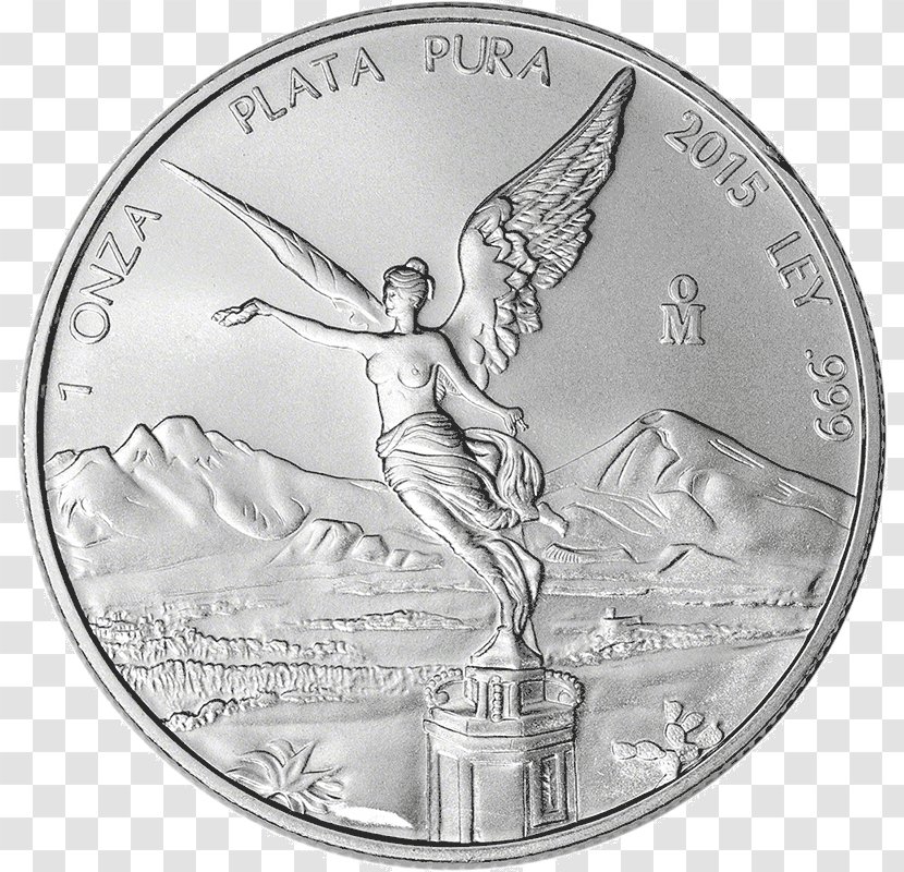 Libertad Silver Coin Bullion - Currency Transparent PNG